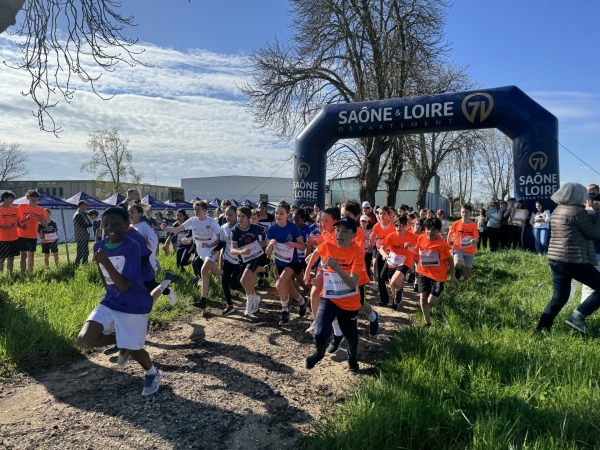 Marathon des vins de la côte chalonnaise : Les collégiens du département ont ouvert les hostilités de la 6ème édition ce matin 