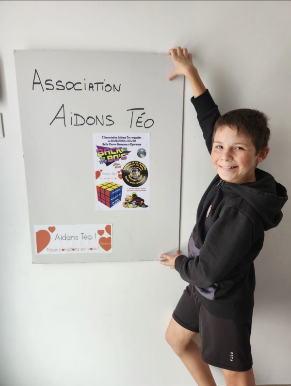 L’association « Aidons Téo »organise une soirée sur le thème des années 80 le 30 septembre prochain 