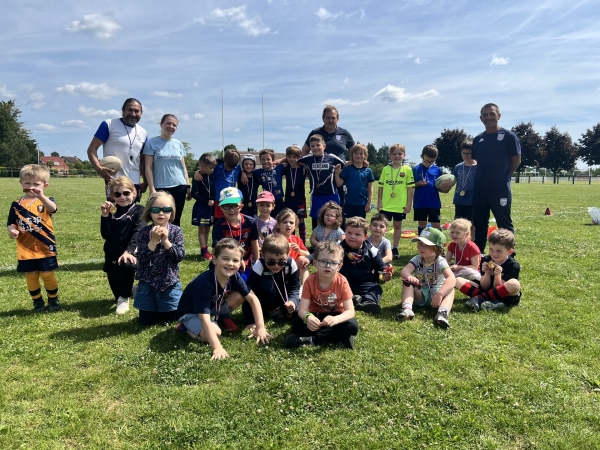 Rugby Givry-Cheilly : carton plein pour les portes ouvertes de l’école de rugby