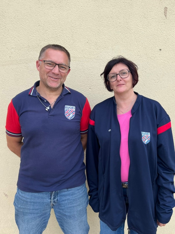 École de Rugby du RGC : Valérie Moriaux et Franck Richard reprennent le flambeau en binôme cette saison 
