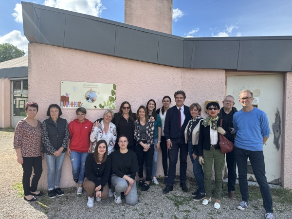 « Ma petite planète », l’ecole maternelle épervanaise a été baptisée ce vendredi 