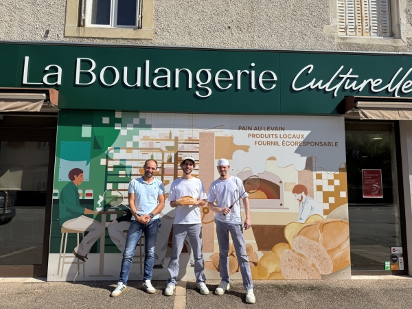Badminton Club de Saint Marcel : 10ème partenariat pour le club avec la boulangerie Culturelle 
