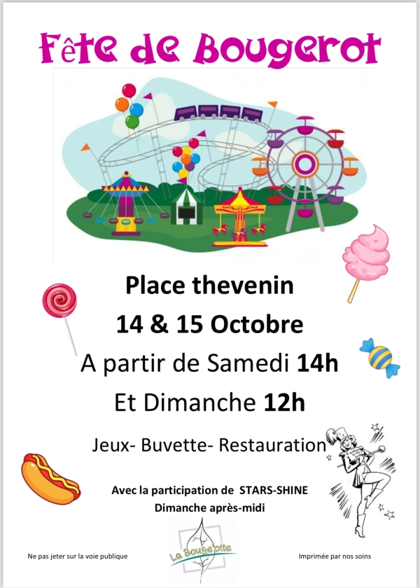 La fête du hameau de Bougerot à Gergy c’est ce week-end !