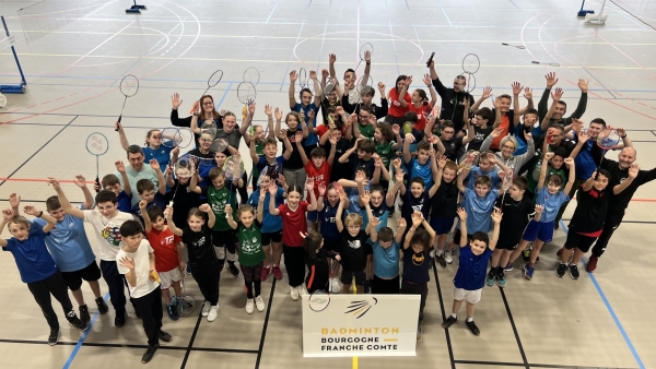 Plus de 50 jeunes au Rassemblement Départemental Jeunes de badminton ce dimanche au dojo 
