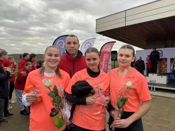 Cross départemental des sapeurs-pompiers : 3 podiums pour les JSP de Chalon-sur-Saône ! 