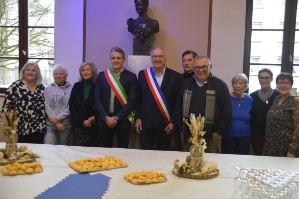Jumelage Saint-Marcel-Romentino, une petite visite des italiens pour le futur 40ème anniversaire en 2025 !