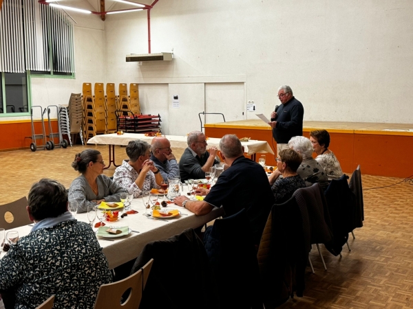 Lans : Gilles Desbois a mis à l’honneur les bénévoles de la commune ce samedi 