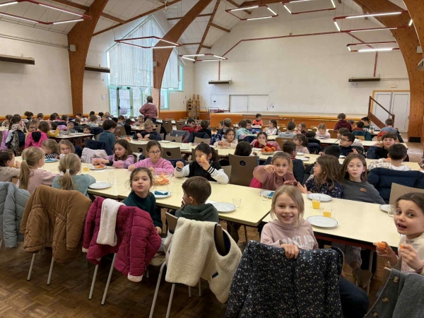 Goûter des écoles : des petits lanniaux ravis juste avant les vacances d’hiver 