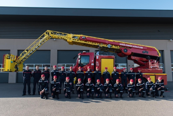 Devenir jeune sapeur-pompier au centre de secours de Chalon-sur-Saône