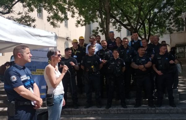 Chalon-sur-Saône : La 1ère édition du rallye du patrimoine et de la prévention routière a enchanté les élèves participants