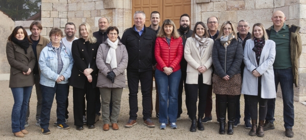 Le maire sortant, Patrick Theveniaux, dirige la liste "Bien vivre à Marnay" aux prochaine élections municipales