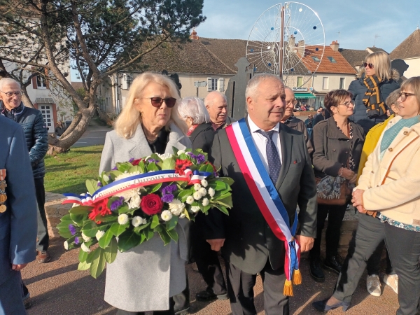 Ouroux-sur-Saône : La cérémonie du 11 novembre pour se souvenir des français qui sont morts pour la France