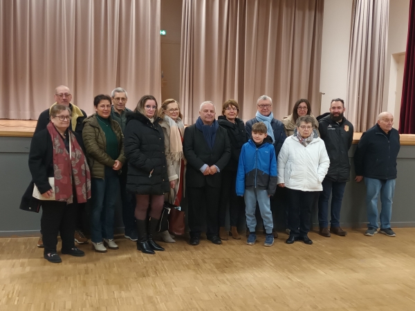 Ouroux-sur-Saône : Jean-Michel Desmard a accueilli les nouveaux habitants et a présenté ses vœux