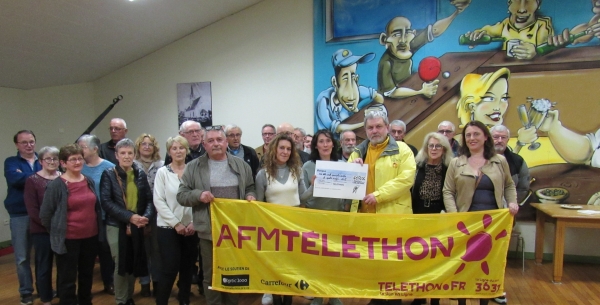 Téléthon : 6150 € pour le Téléthon de la part des 7 communes