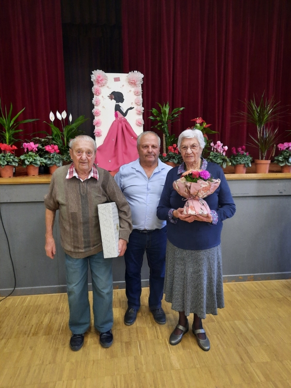 Ouroux-sur-Saône : Jeannine et Roger sont doyens du repas du CCAS 