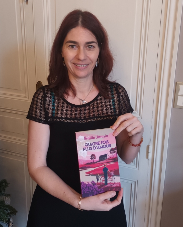 1er livre d'Emilie Jannin "Quatre fois plus d'amour"