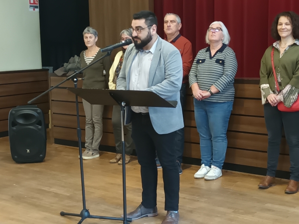 Les derniers vœux d'Eric Valentim, maire de Varenne-le-Grand, en présence de M. le ministre Sébastien Martin