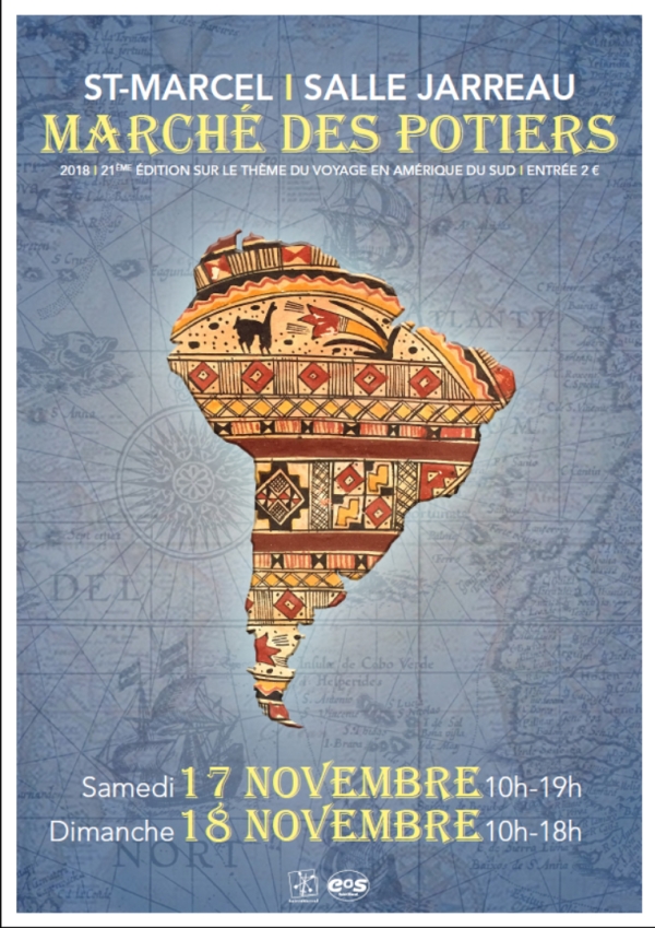 Les 17 et 18 novembre, la salle Jarreau accueille l'édition 2018 du Marché des Potiers 