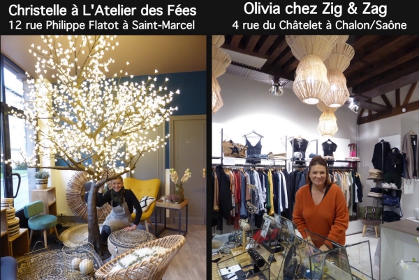 Leslie Saada va bientôt ouvrir son nouveau concept, 17 rue au Change à Chalon/Saône, cependant… L’Atelier des Fées et Zig & Zag restent ouverts !!