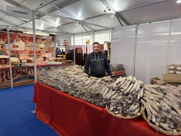 FOIRE DE CHALON : Thomas le roi du saucisson est dans la place ! 