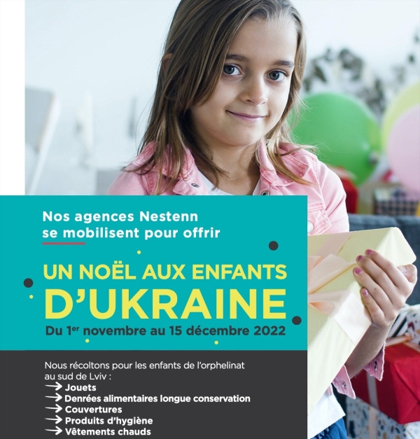 Participez à l'opération un Noël pour tous les enfants d'Ukraine !