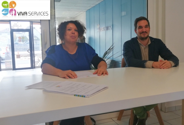 Viva Services Chalon/Saône a invité Ludovic Berteau de la société EFC prévention lors de sa réunion mensuelle : l’occasion pour le personnel Viva Services d’aborder santé et sécurité travail 